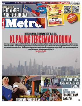 Cover of Harian Metro