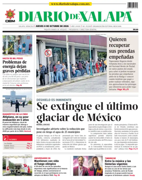 Cover of Diario de Xalapa