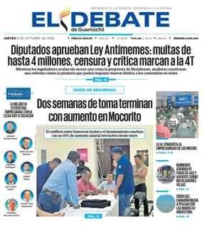 Cover of El Debate de Guamuchil