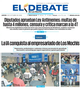 Cover of El Debate de Los Mochis