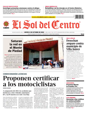 Cover of El Sol del Centro