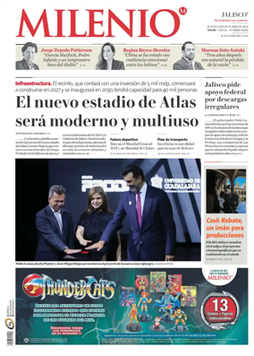Cover of Milenio Jalisco