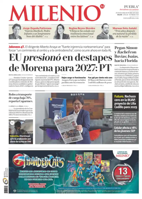 Cover of Milenio Puebla