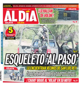 Cover of Periodico Al Dia (Celaya)