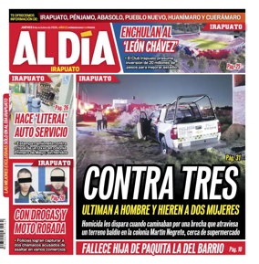 Cover of Periodico Al Dia (Irapuato)