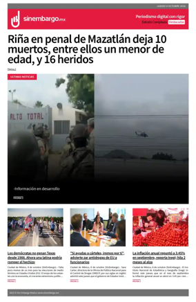 Cover of Sin Embargo destacadas
