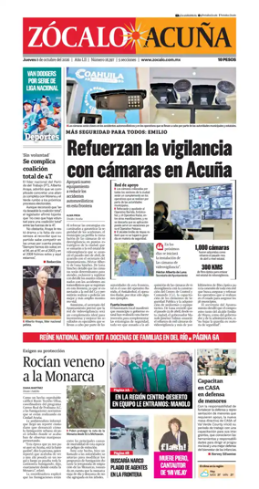 Cover of Zocalo Acuna