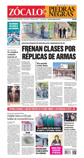 Cover of Zocalo Piedras Negras