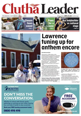 Cover of Clutha Leader