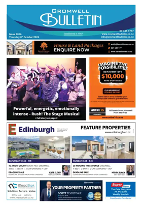 Cover of Cromwell Bulletin