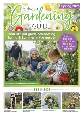 Cover of Selwyn Times - Spring Gardening Guide