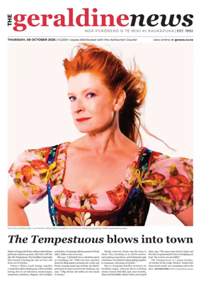 Cover of The Geraldine News