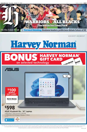 Cover of The New Zealand Herald