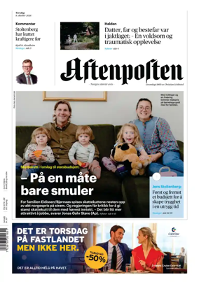 Cover of Aftenposten