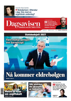 Cover of Dagsavisen