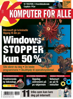 Cover of Komputer for alle (Norway)