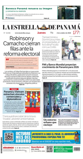 Cover of La Estrella de Panama