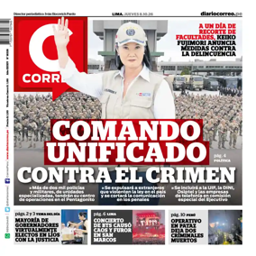 Cover of Diario Correo