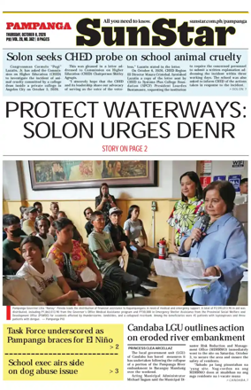 Cover of Sun.Star Pampanga