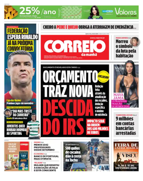 Cover of Correio da Manha