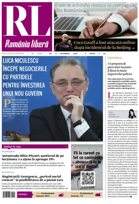 Cover of Romania Libera