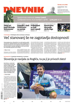 Cover of Dnevnik (Slovenija)