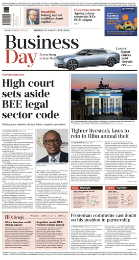 Cover of Business Day