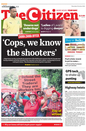 Cover of The Citizen (KZN)