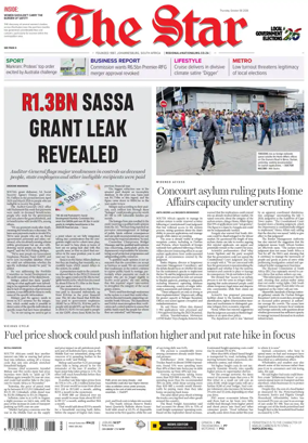 Cover of The Star Late Edition