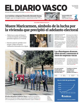 Cover of Diario Vasco (Alto Urola)