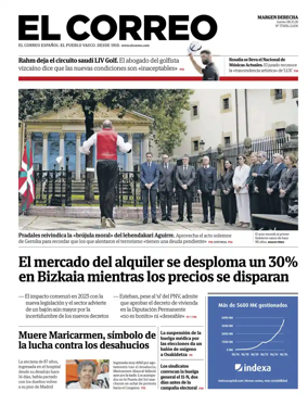 Cover of El Correo (Margen derecha)