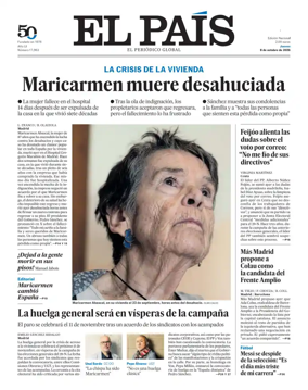 Cover of EL PAIS Euskadi