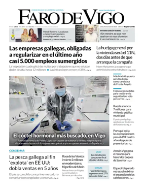Cover of Faro de Vigo