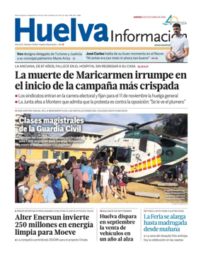 Cover of Huelva Informacion