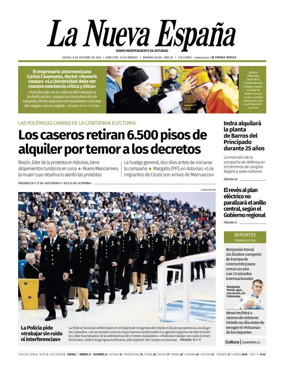Cover of La Nueva Espana