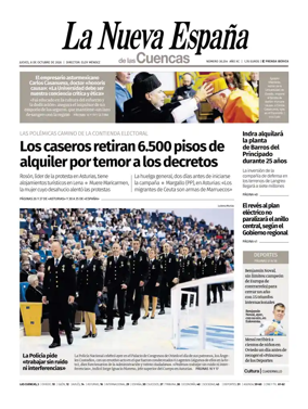Cover of La Nueva Espana (Cuencas)