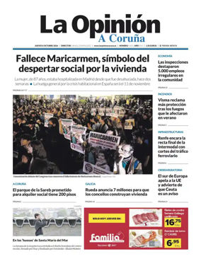 Cover of La Opinion de A Coruna
