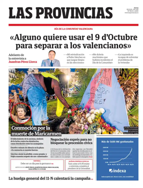Cover of Las Provincias_(Valencia)