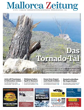 Cover of Mallorca Zeitung