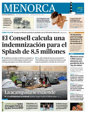 Cover of Menorca Diario Insular