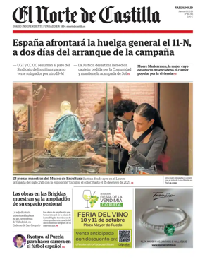 Cover of Norte de Castilla (Valladolid)