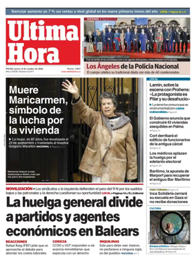 Cover of Ultima Hora