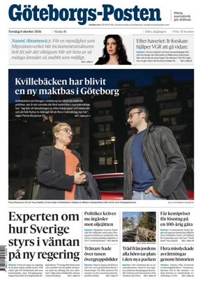 Cover of Goteborgs-Posten