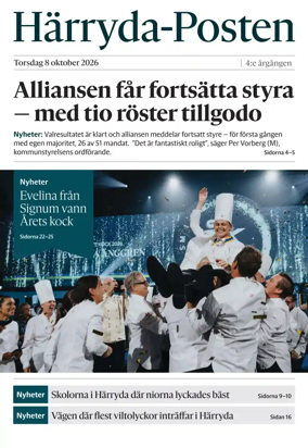 Cover of Harryda-Posten