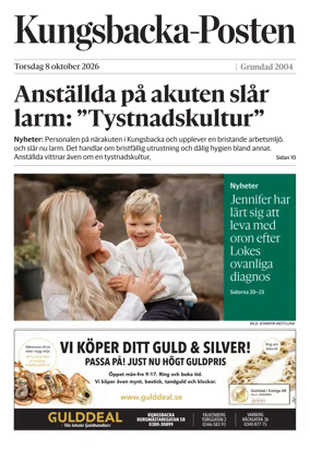 Cover of Kungsbacka-Posten