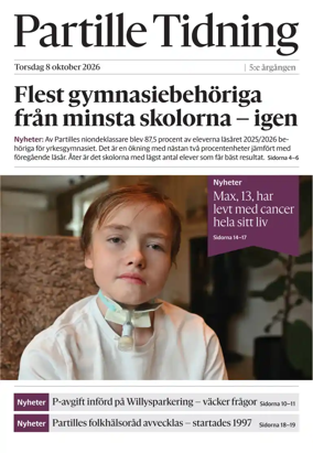 Cover of Partille Tidning