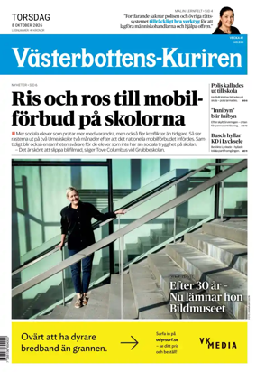 Cover of Vasterbottens-Kuriren