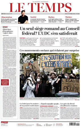 Cover of Le Temps