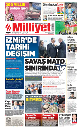 Cover of Milliyet