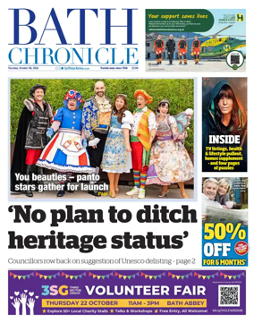 Cover of Bath Chronicle